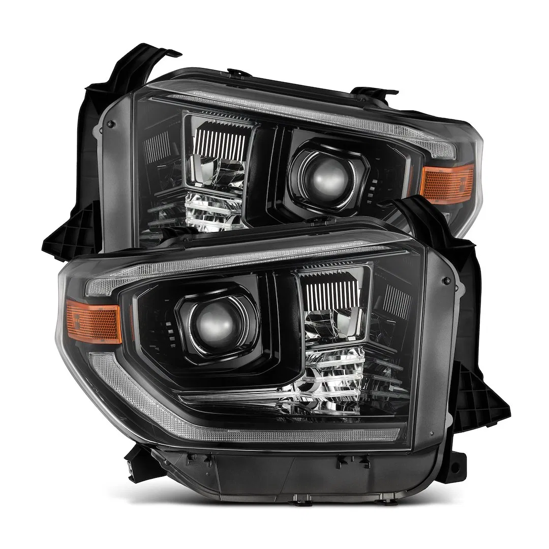 880836 – ALPHAREX USA Headlight Assembly, LED Projector Beam White/ Amber Daytime Running Light And Amber Sequential ...